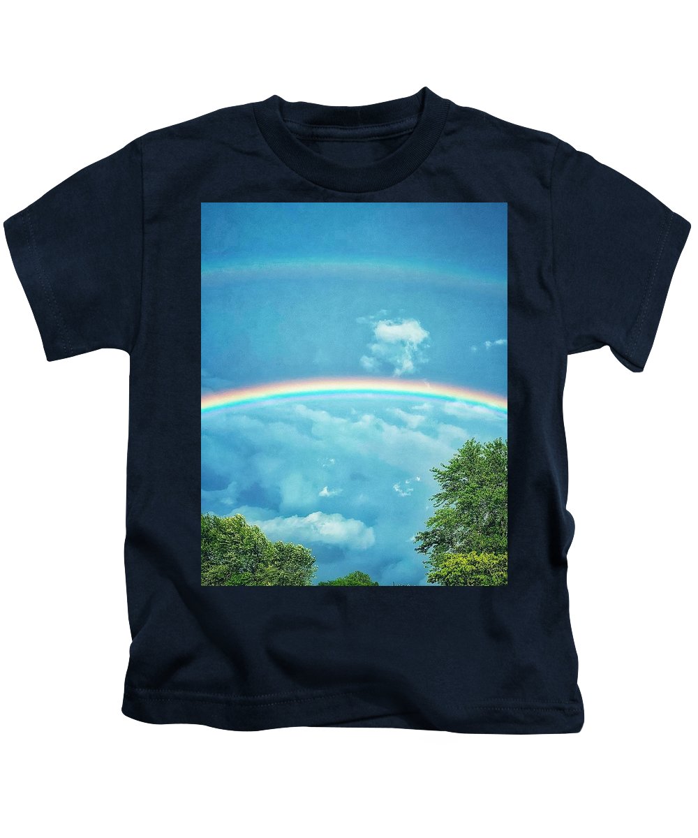 Double Rainbow - Kids T-Shirt