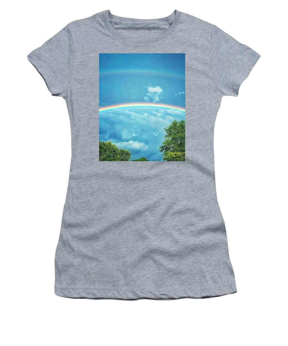 Double Rainbow - Women's T-Shirt