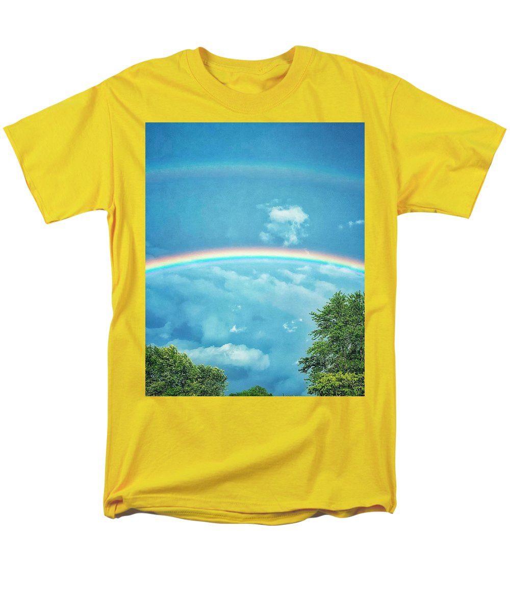 Double Rainbow - Men's T-Shirt  (Regular Fit)