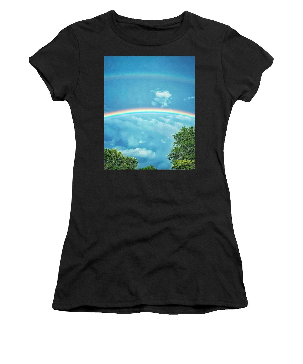 Double Rainbow - Women's T-Shirt