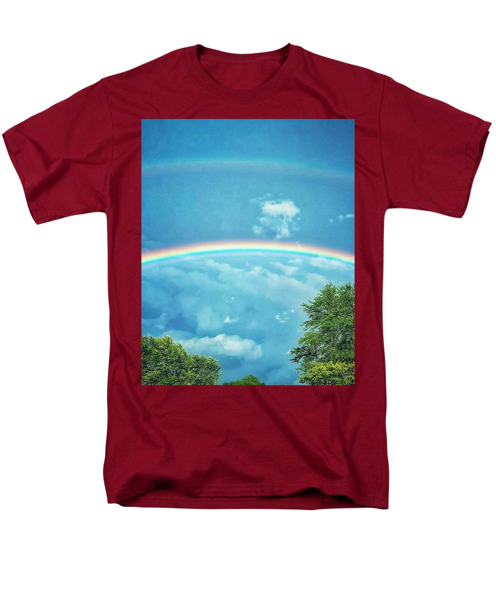 Double Rainbow - Men's T-Shirt  (Regular Fit)