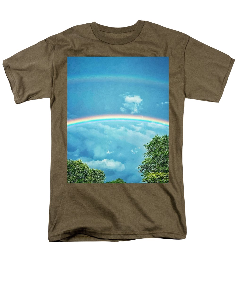 Double Rainbow - Men's T-Shirt  (Regular Fit)