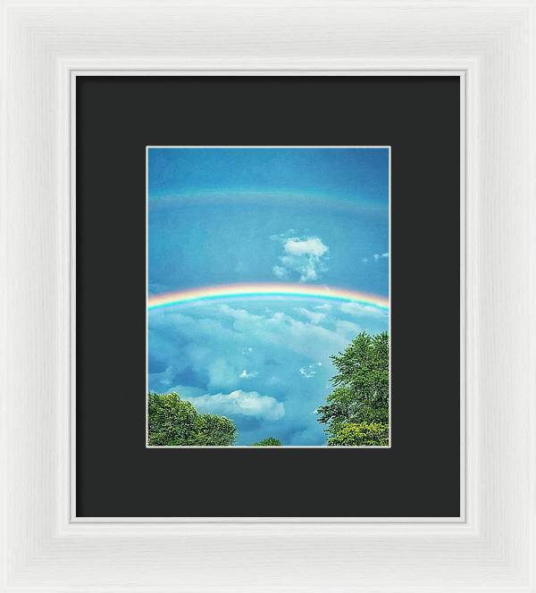 Double Rainbow - Framed Print