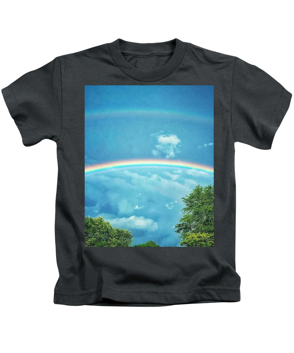 Double Rainbow - Kids T-Shirt