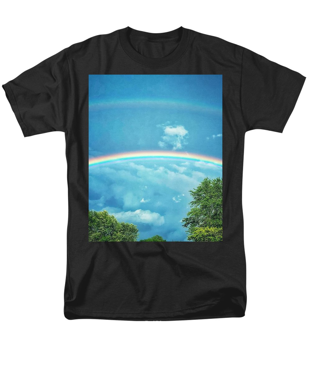 Double Rainbow - Men's T-Shirt  (Regular Fit)