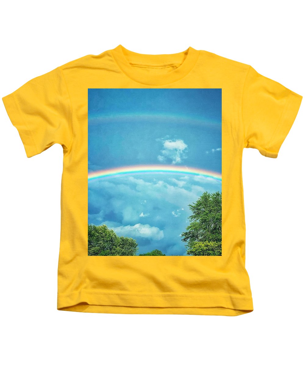 Double Rainbow - Kids T-Shirt