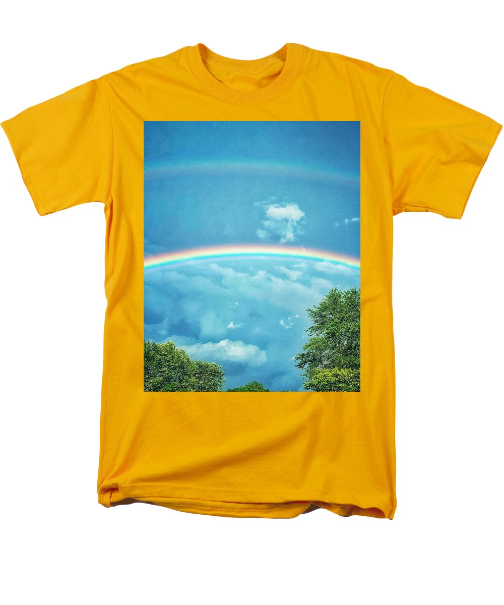 Double Rainbow - Men's T-Shirt  (Regular Fit)