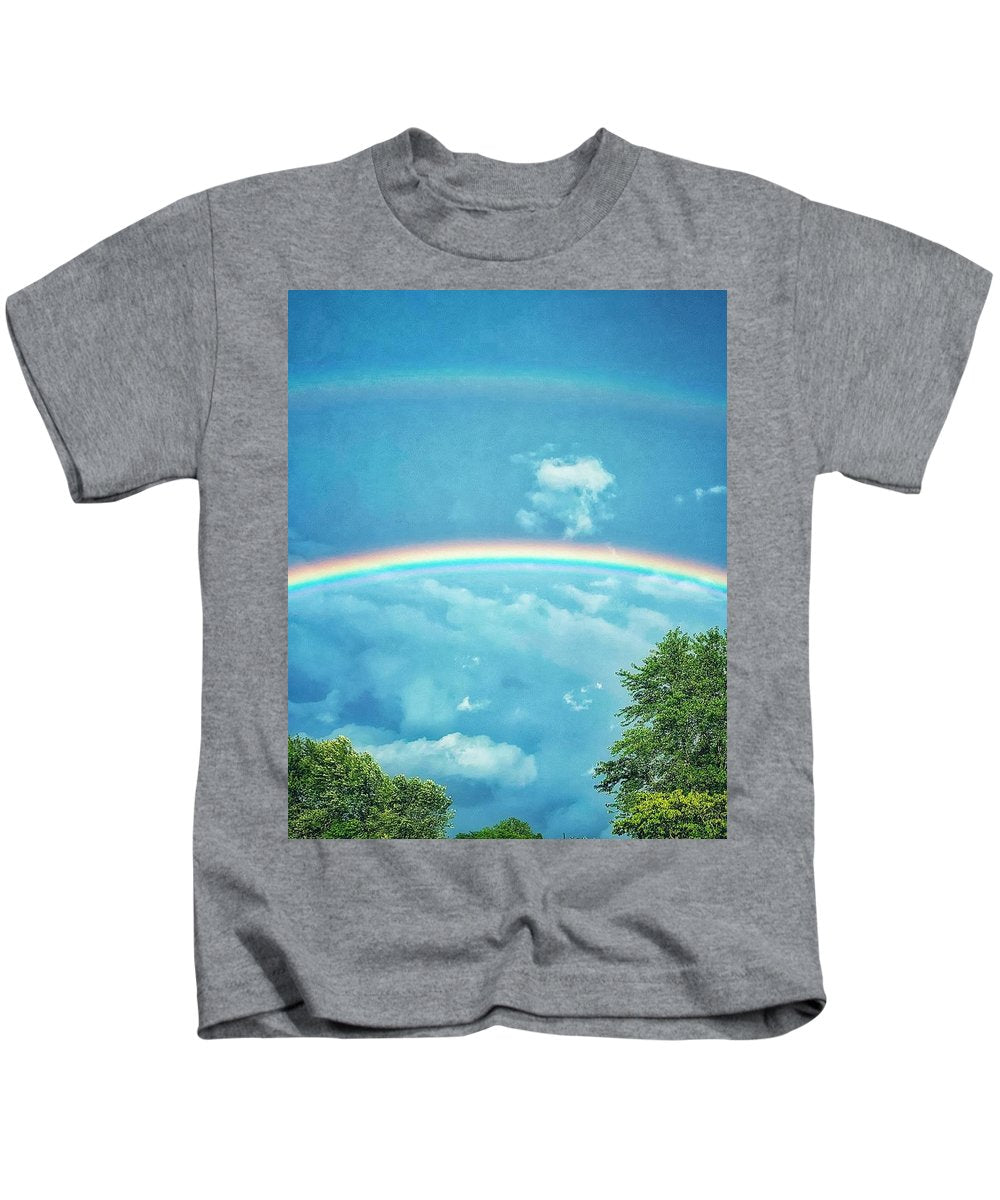 Double Rainbow - Kids T-Shirt