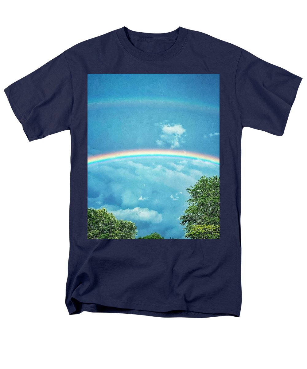 Double Rainbow - Men's T-Shirt  (Regular Fit)