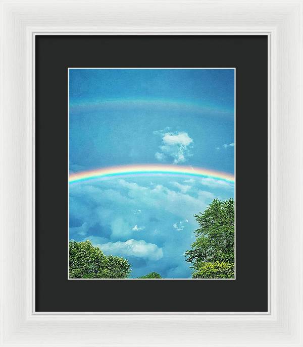 Double Rainbow - Framed Print