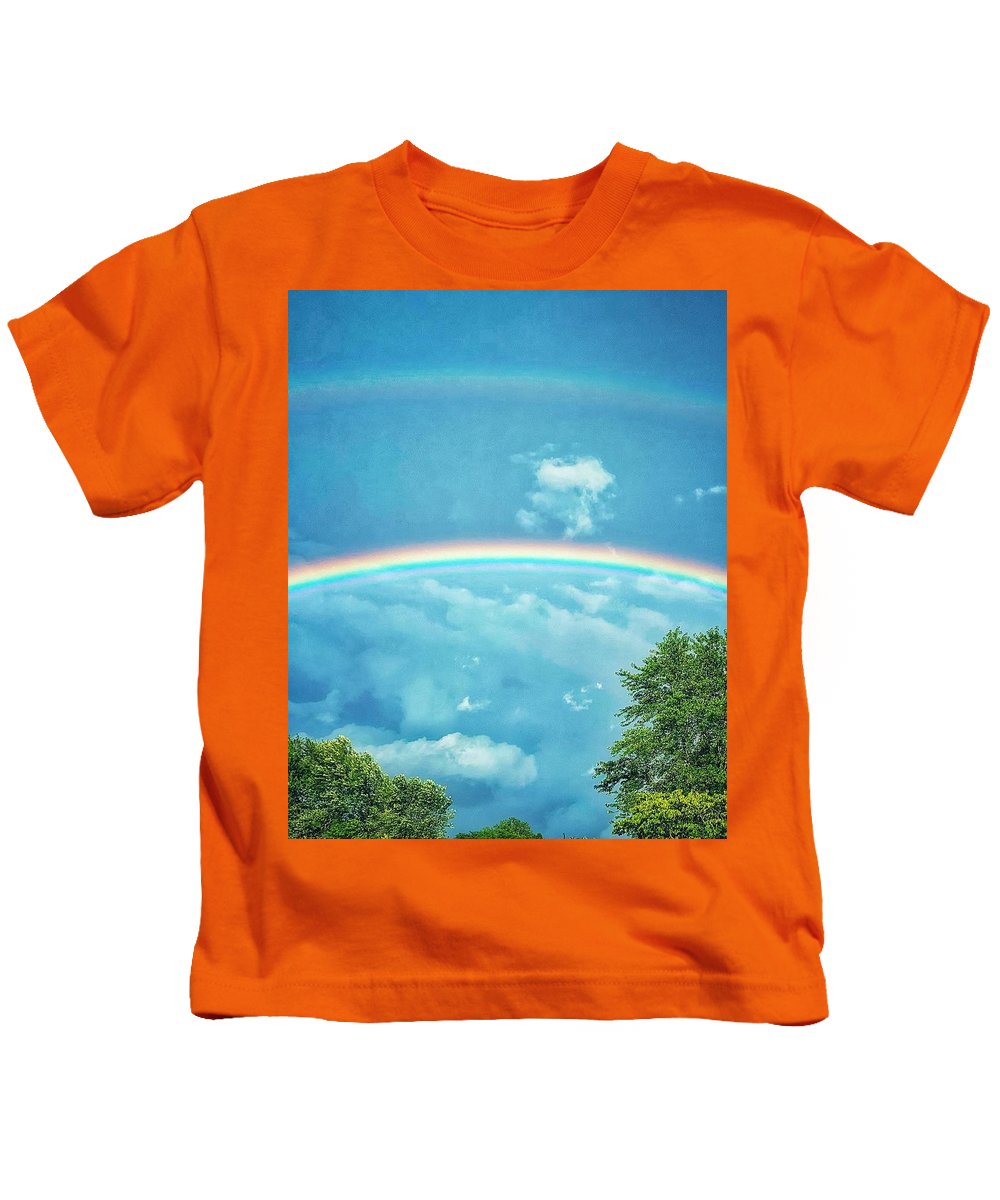 Double Rainbow - Kids T-Shirt