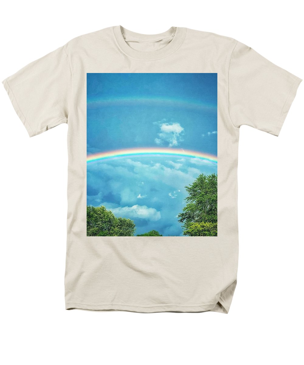 Double Rainbow - Men's T-Shirt  (Regular Fit)