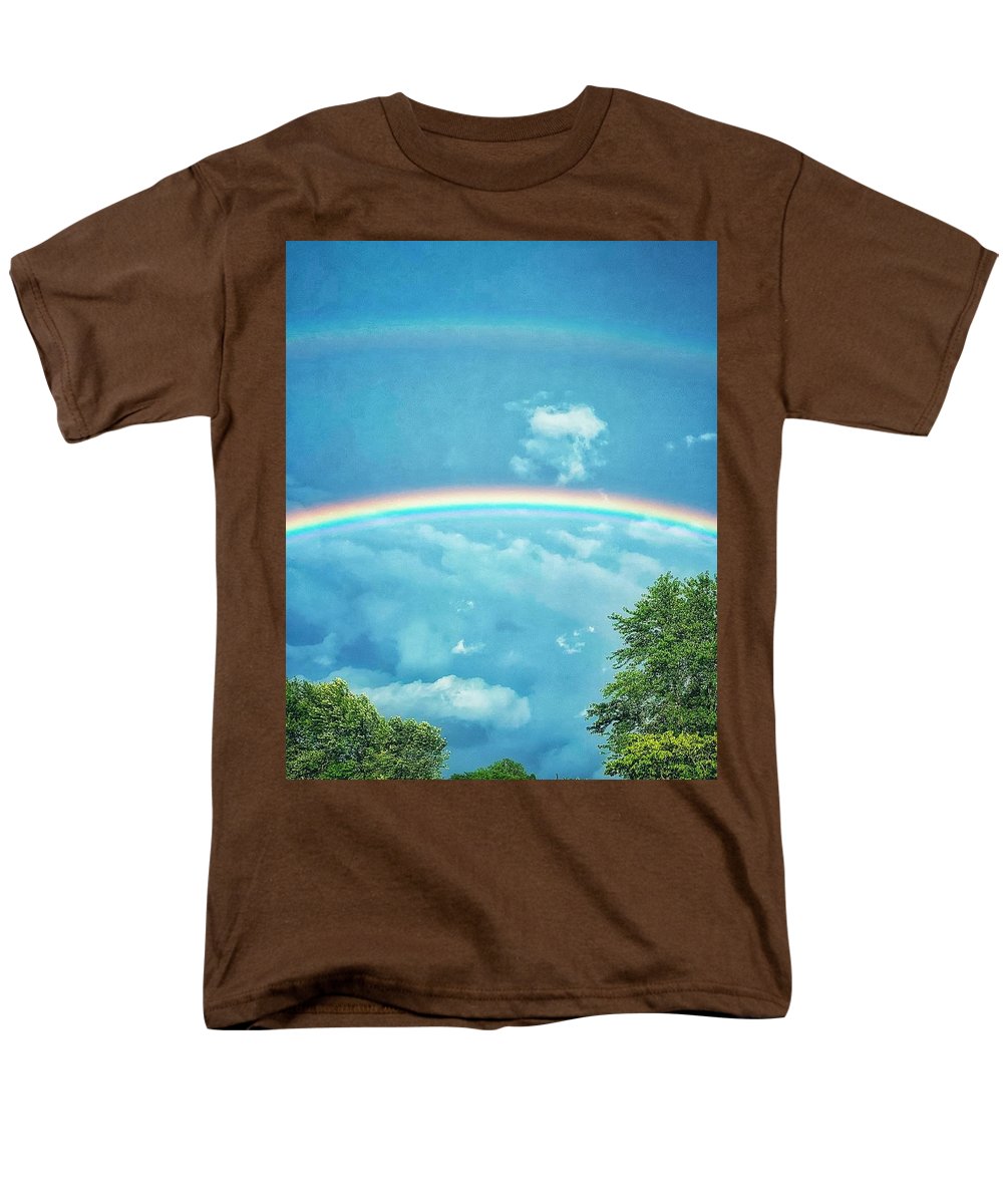 Double Rainbow - Men's T-Shirt  (Regular Fit)