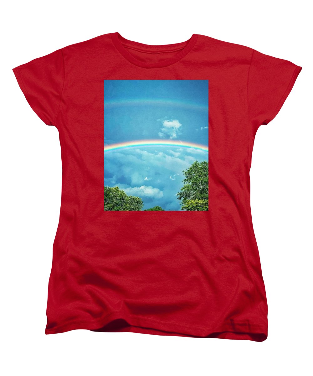 Double Rainbow - Women's T-Shirt (Standard Fit)