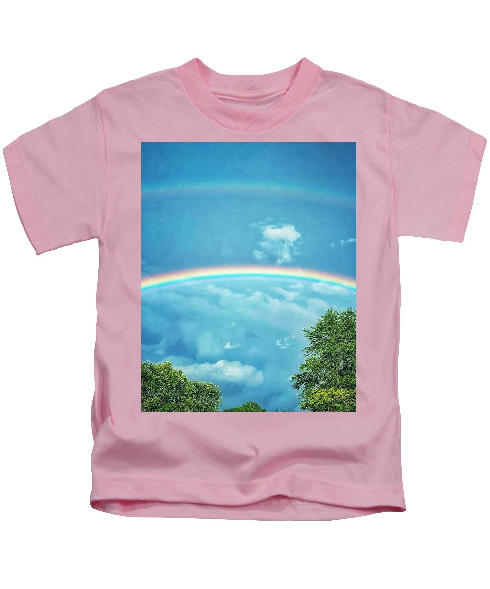 Double Rainbow - Kids T-Shirt