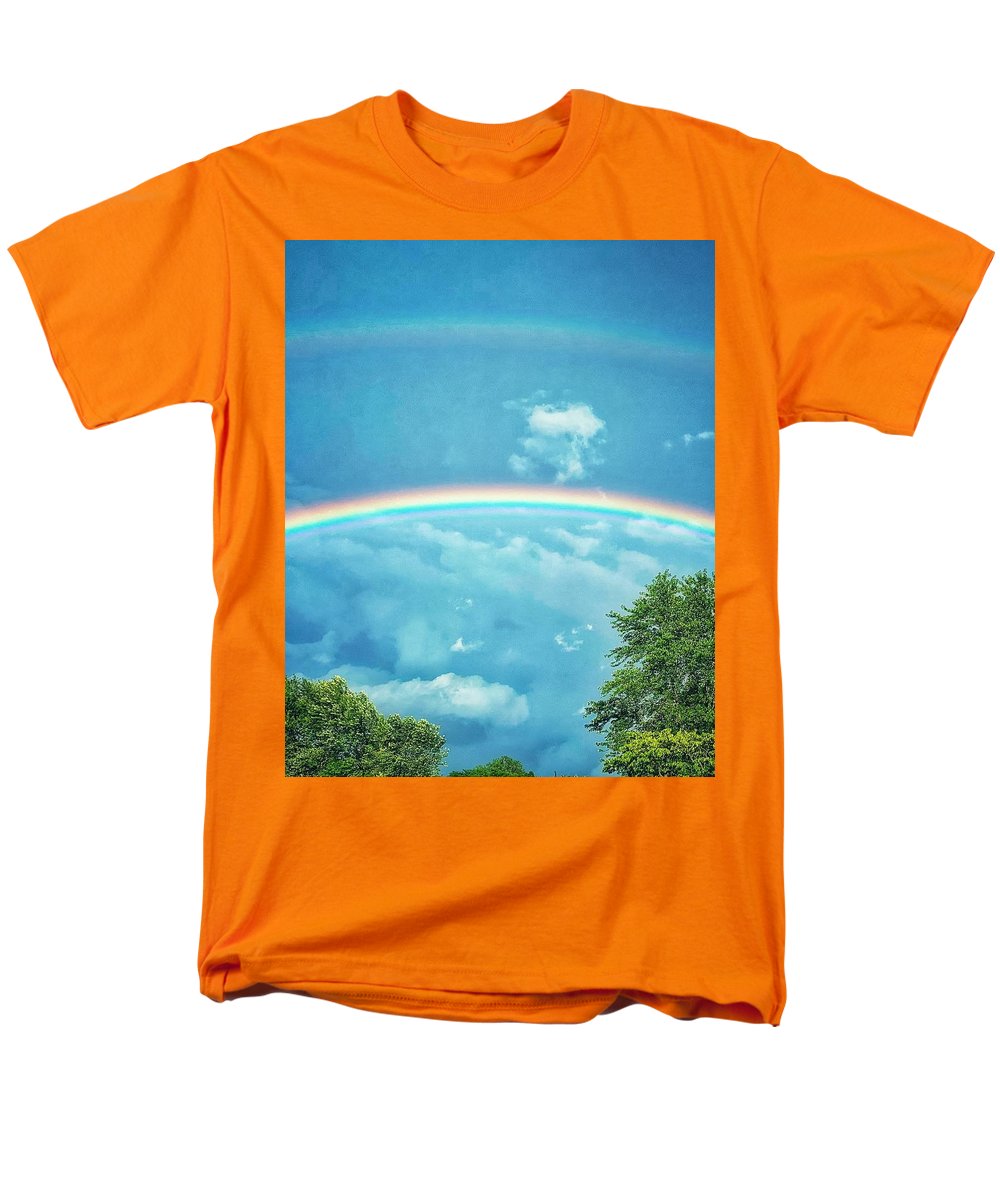 Double Rainbow - Men's T-Shirt  (Regular Fit)