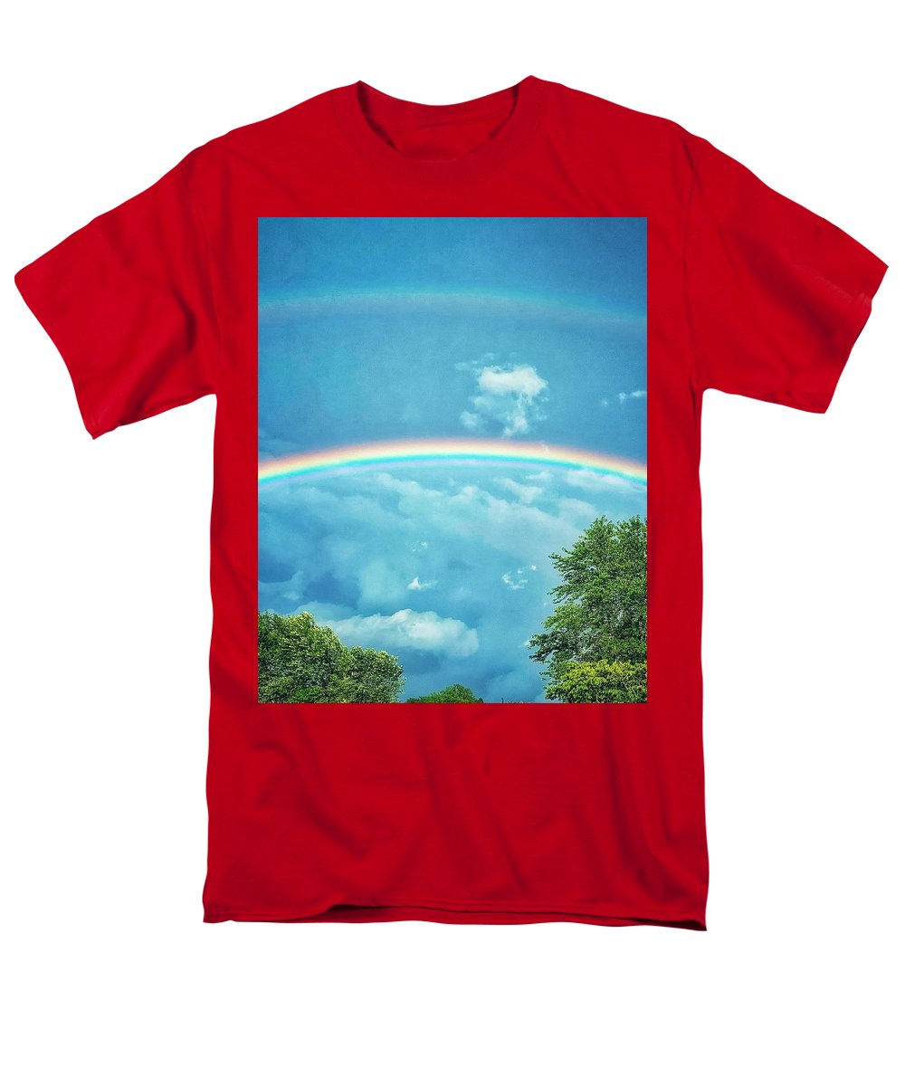 Double Rainbow - Men's T-Shirt  (Regular Fit)