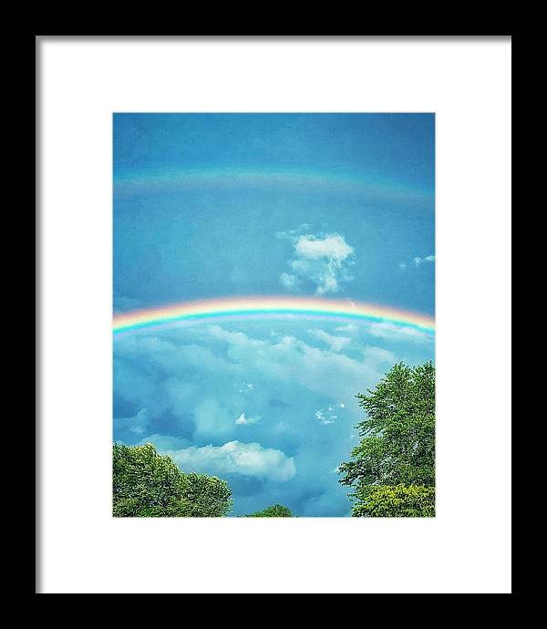 Double Rainbow - Framed Print