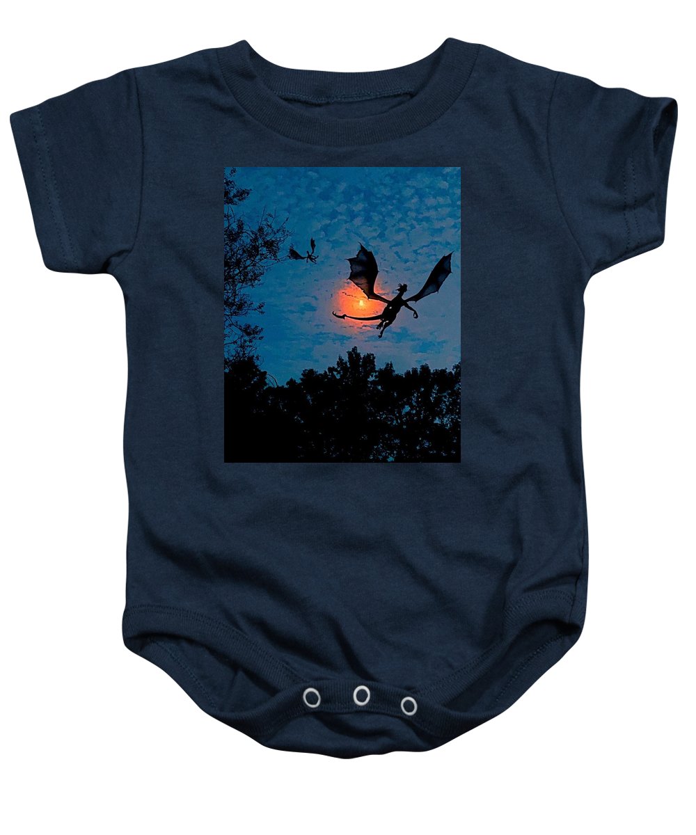 Dragon Night - Baby Onesie