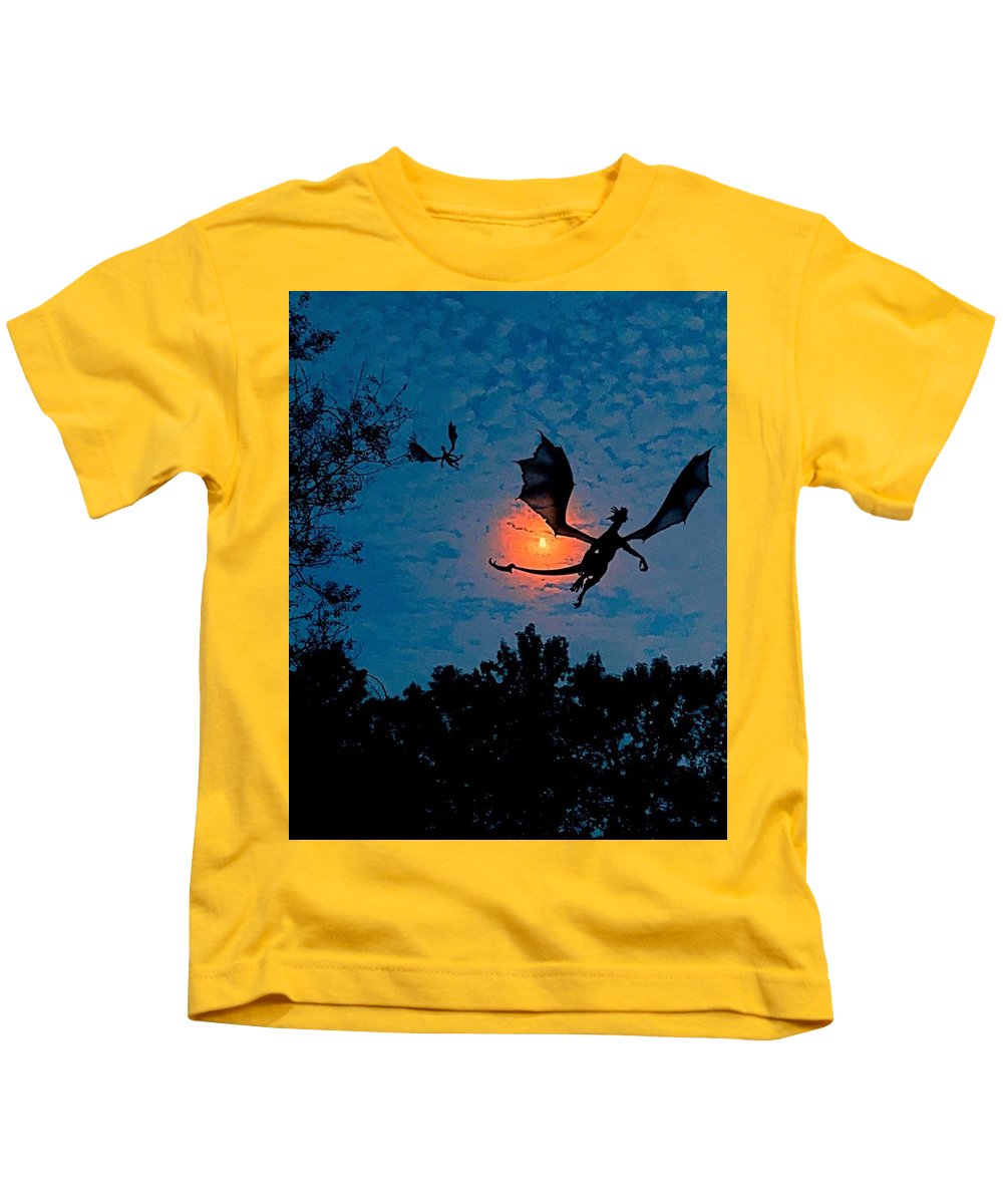 Dragon Night - Kids T-Shirt