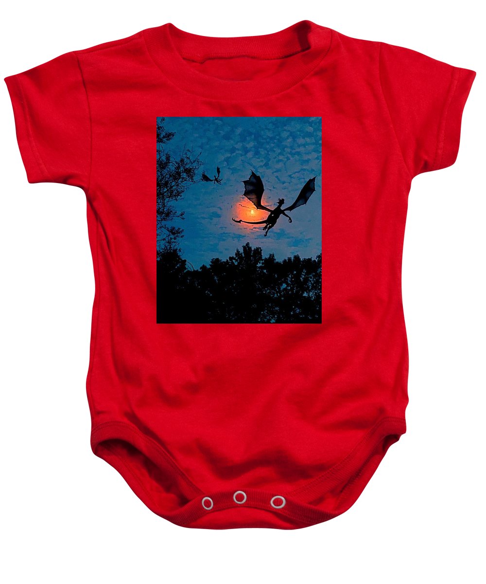 Dragon Night - Baby Onesie