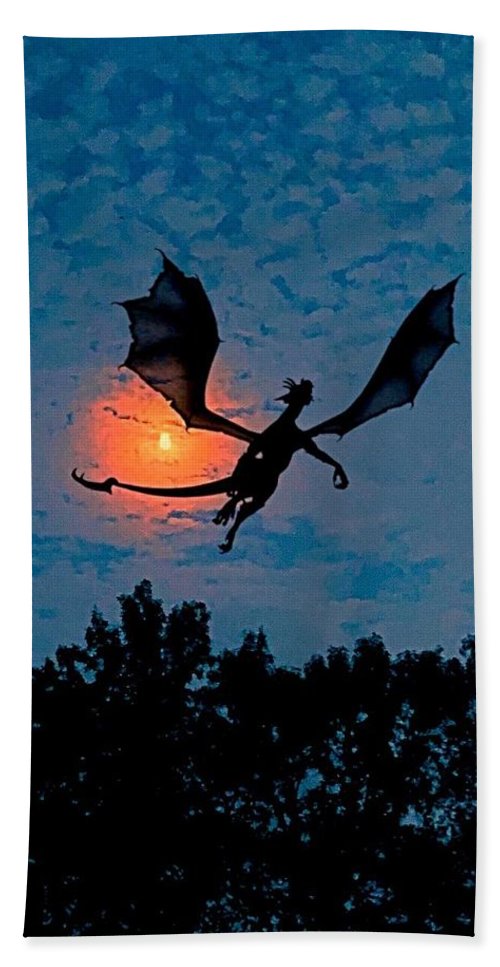 Dragon Night - Bath Towel