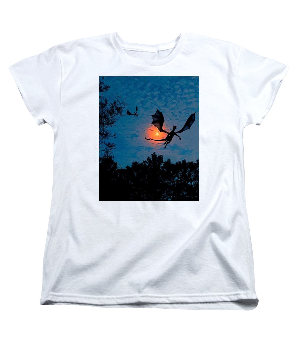 Dragon Night - Women's T-Shirt (Standard Fit)