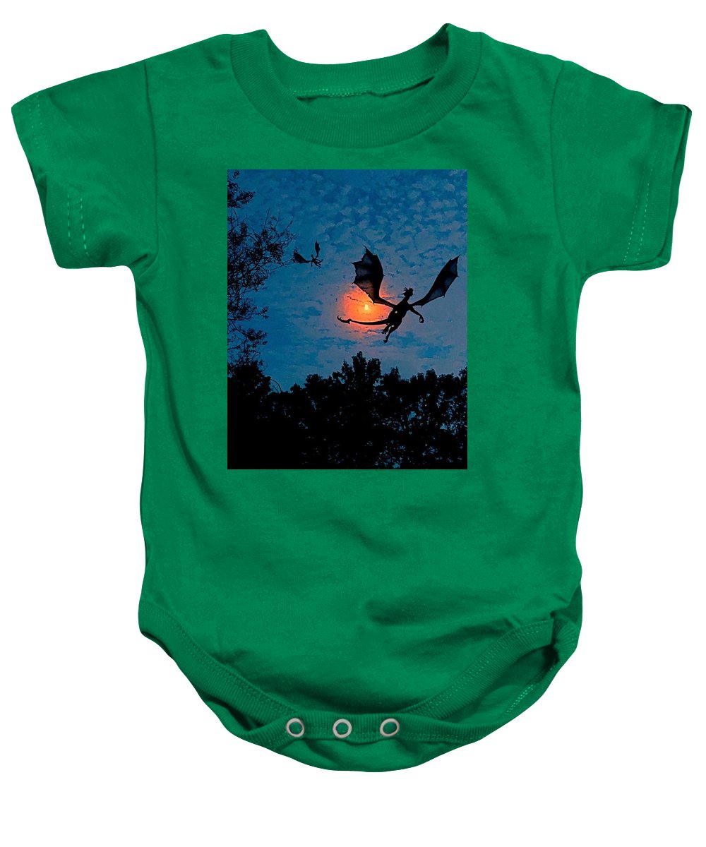 Dragon Night - Baby Onesie