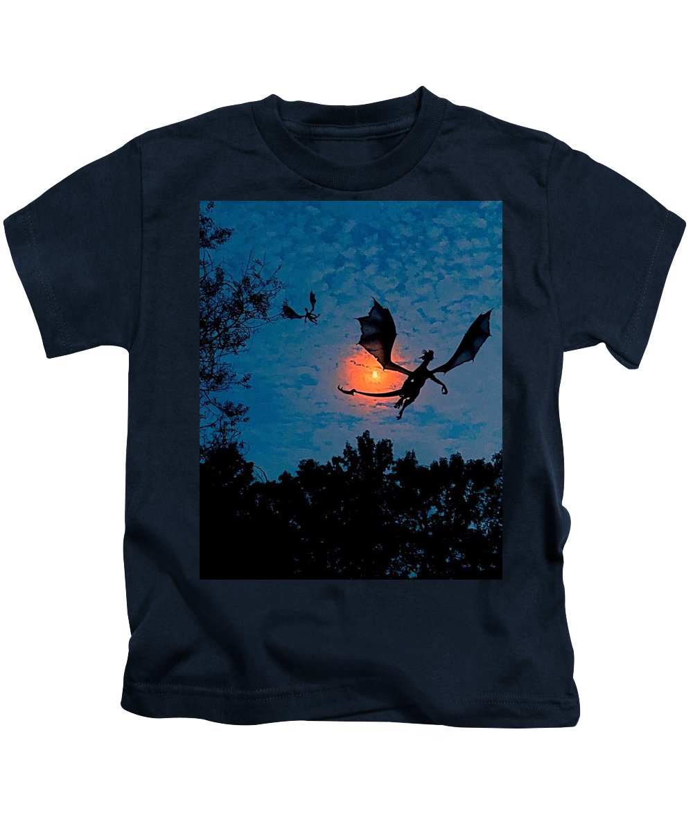 Dragon Night - Kids T-Shirt