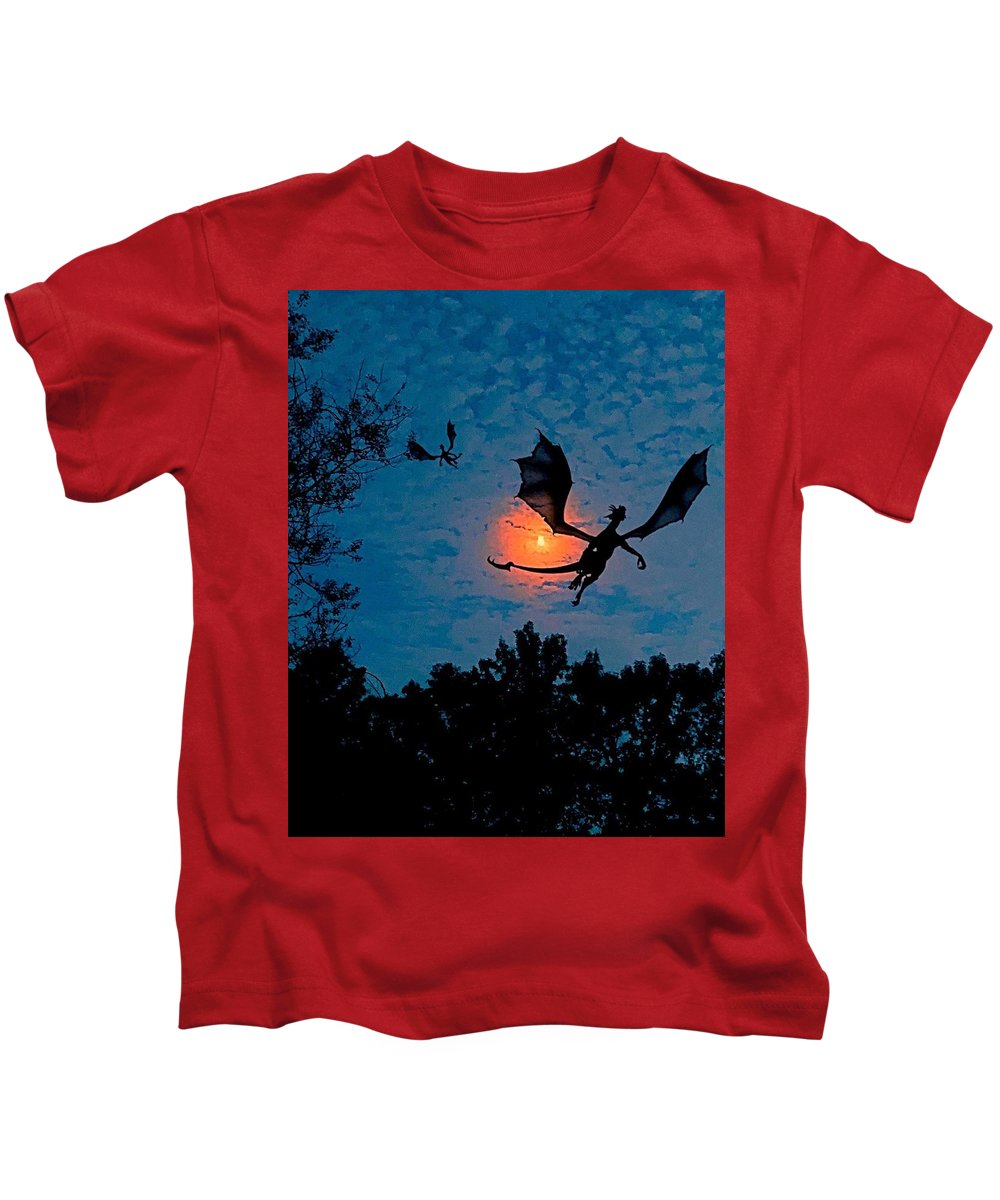 Dragon Night - Kids T-Shirt