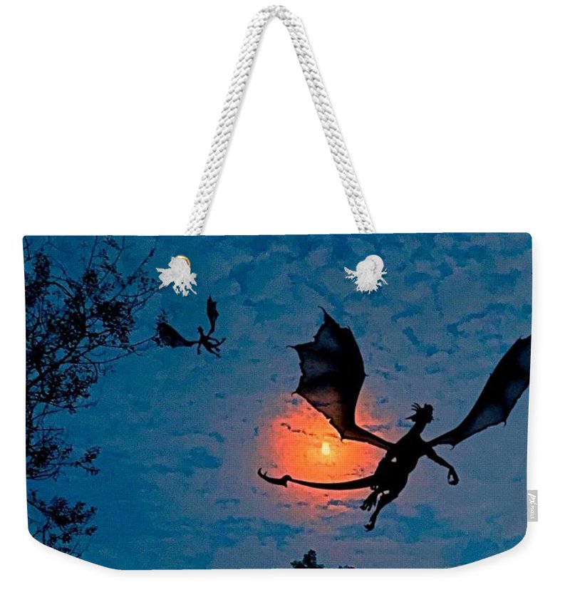 Dragon Night - Weekender Tote Bag