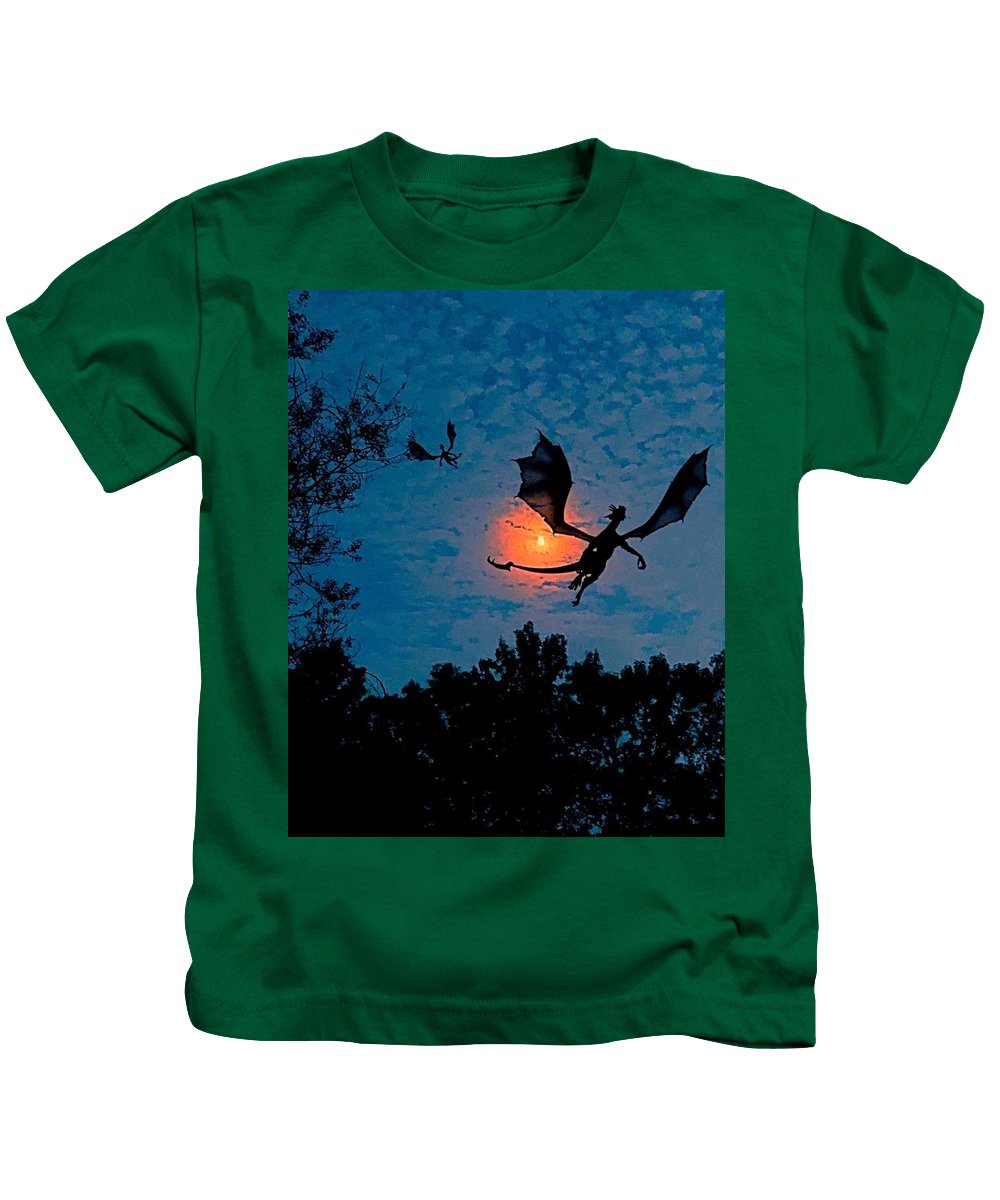 Dragon Night - Kids T-Shirt