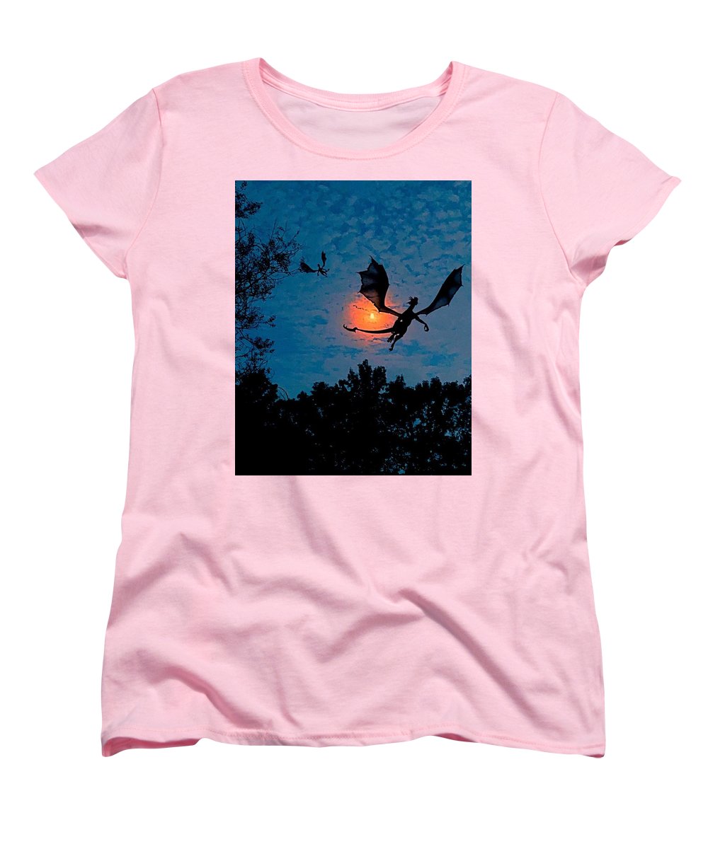 Dragon Night - Women's T-Shirt (Standard Fit)