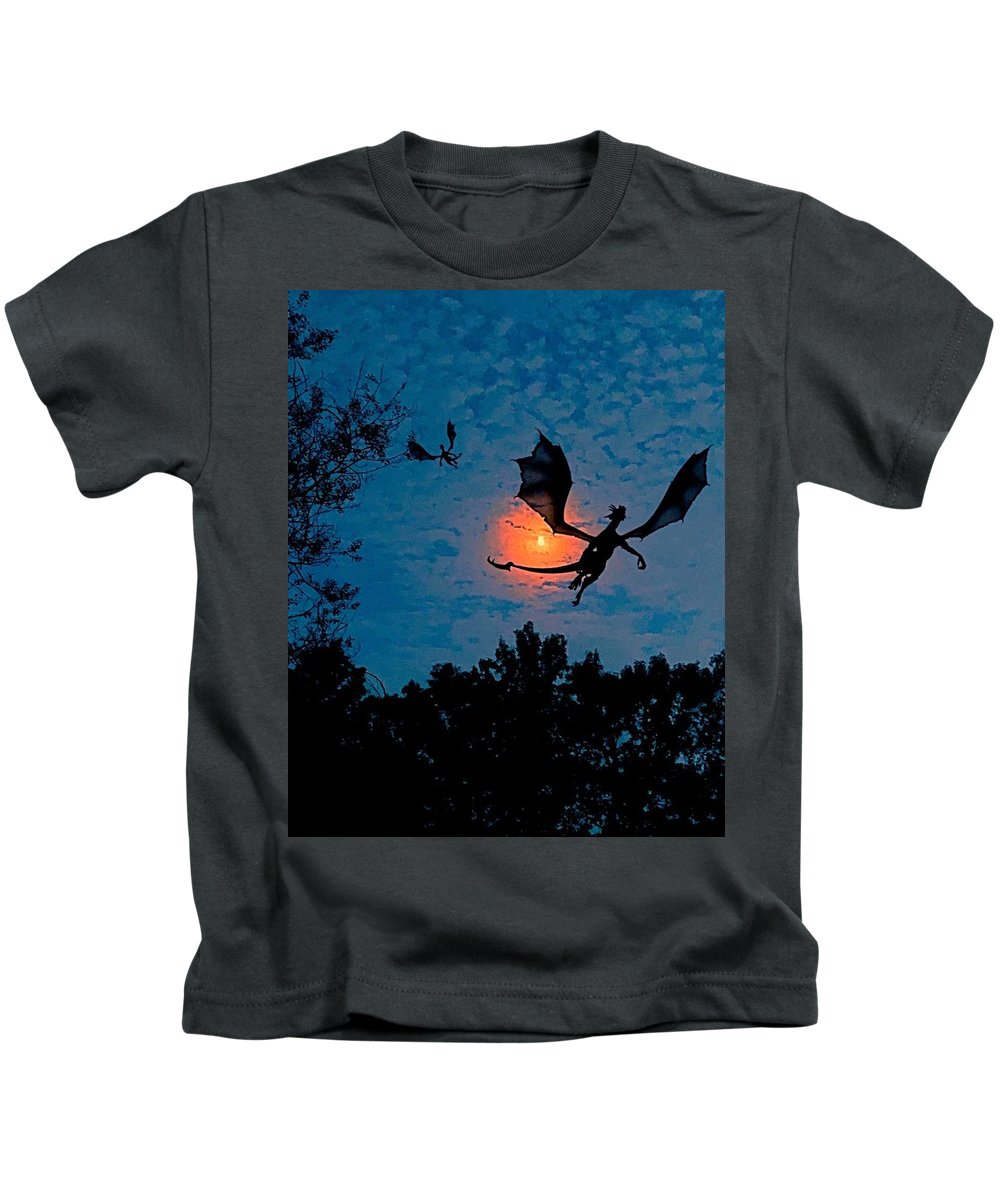 Dragon Night - Kids T-Shirt