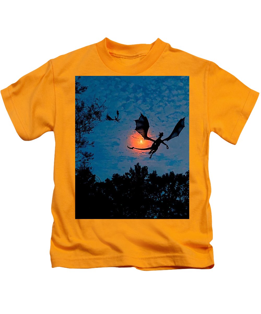 Dragon Night - Kids T-Shirt