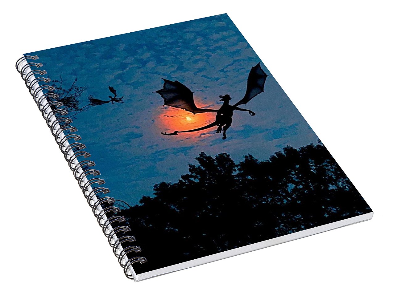 Dragon Night - Spiral Notebook