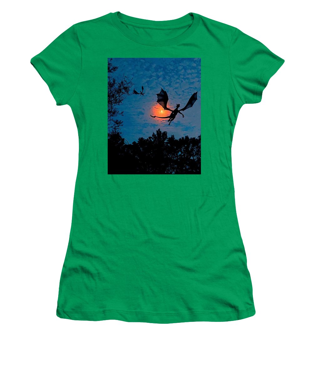 Dragon Night - Women's T-Shirt