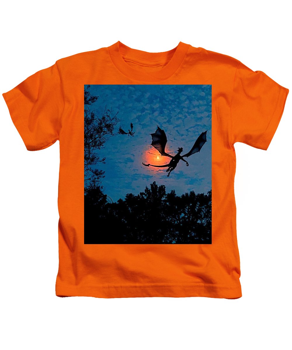 Dragon Night - Kids T-Shirt