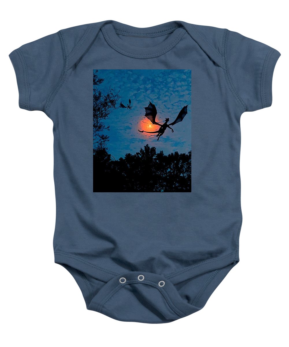 Dragon Night - Baby Onesie