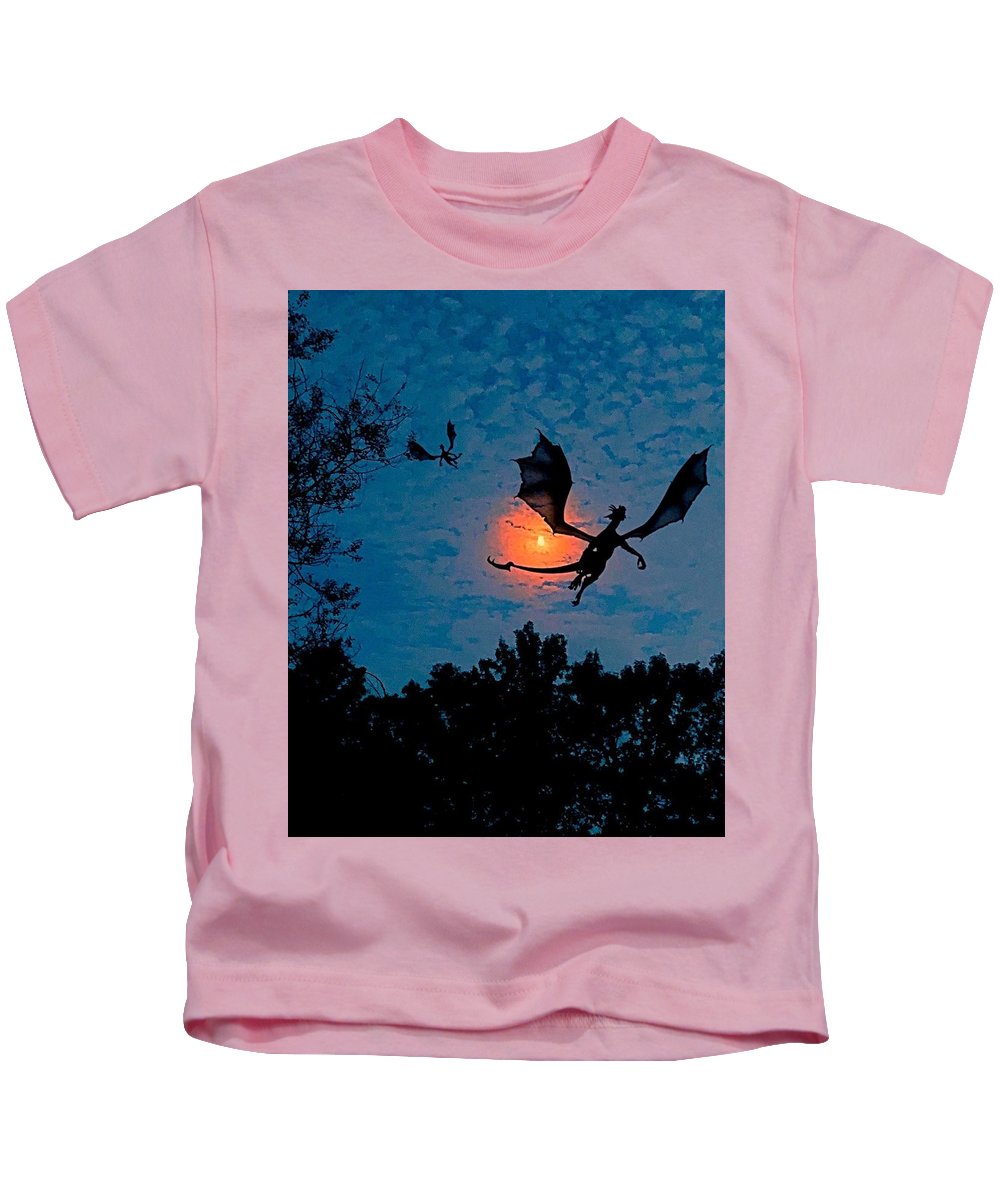 Dragon Night - Kids T-Shirt