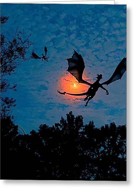 Dragon Night - Greeting Card