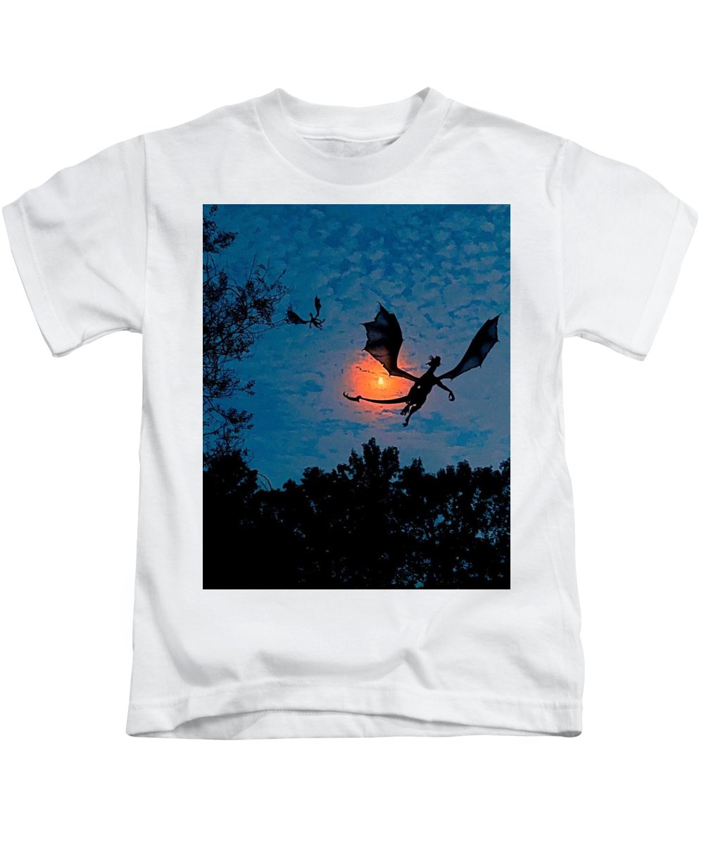 Dragon Night - Kids T-Shirt