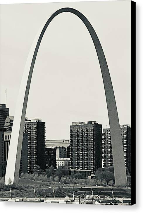 Driveby Shot of the Arch - Canvas Print