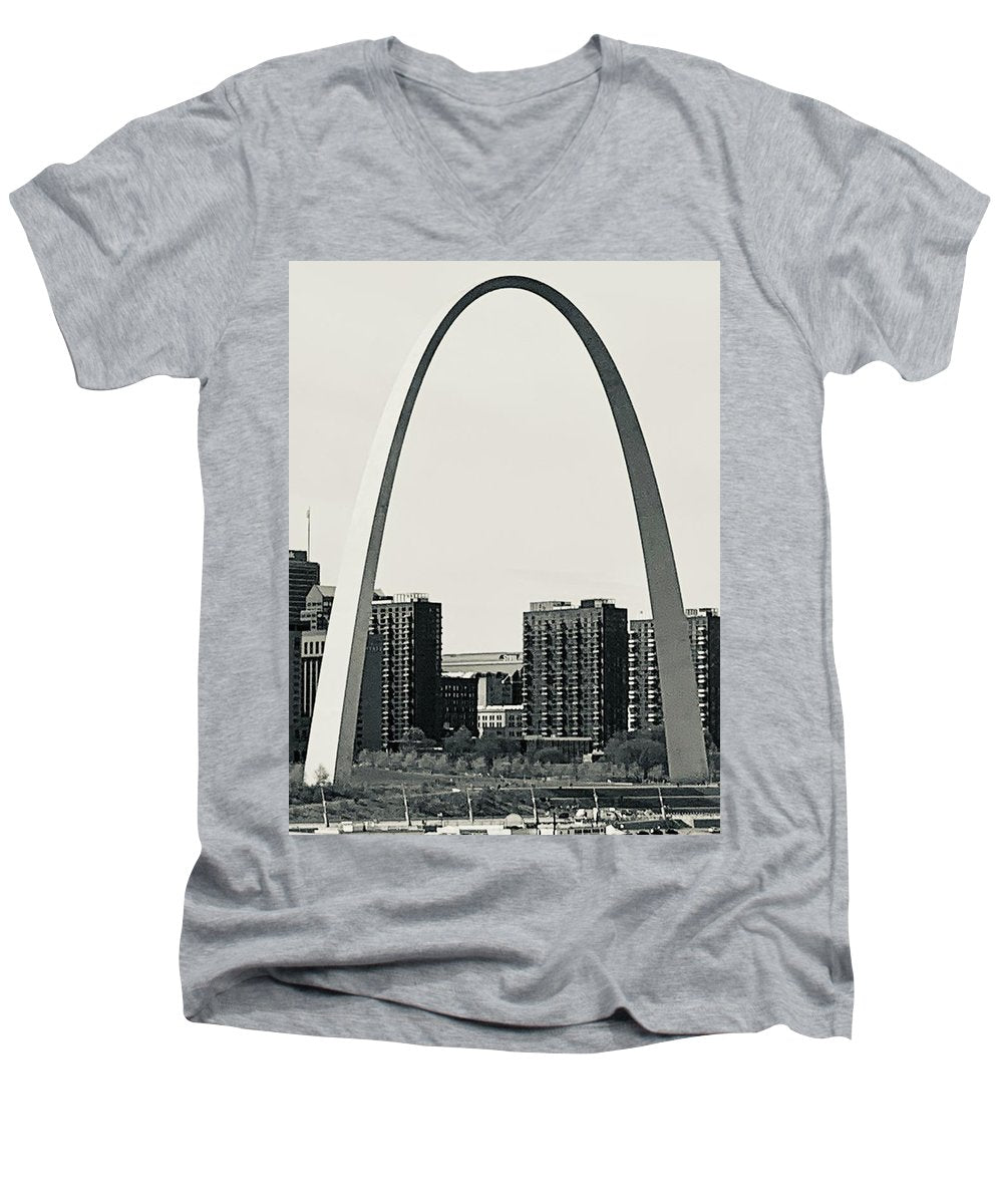 Driveby Shot of the Arch - Men's V-Neck T-Shirt