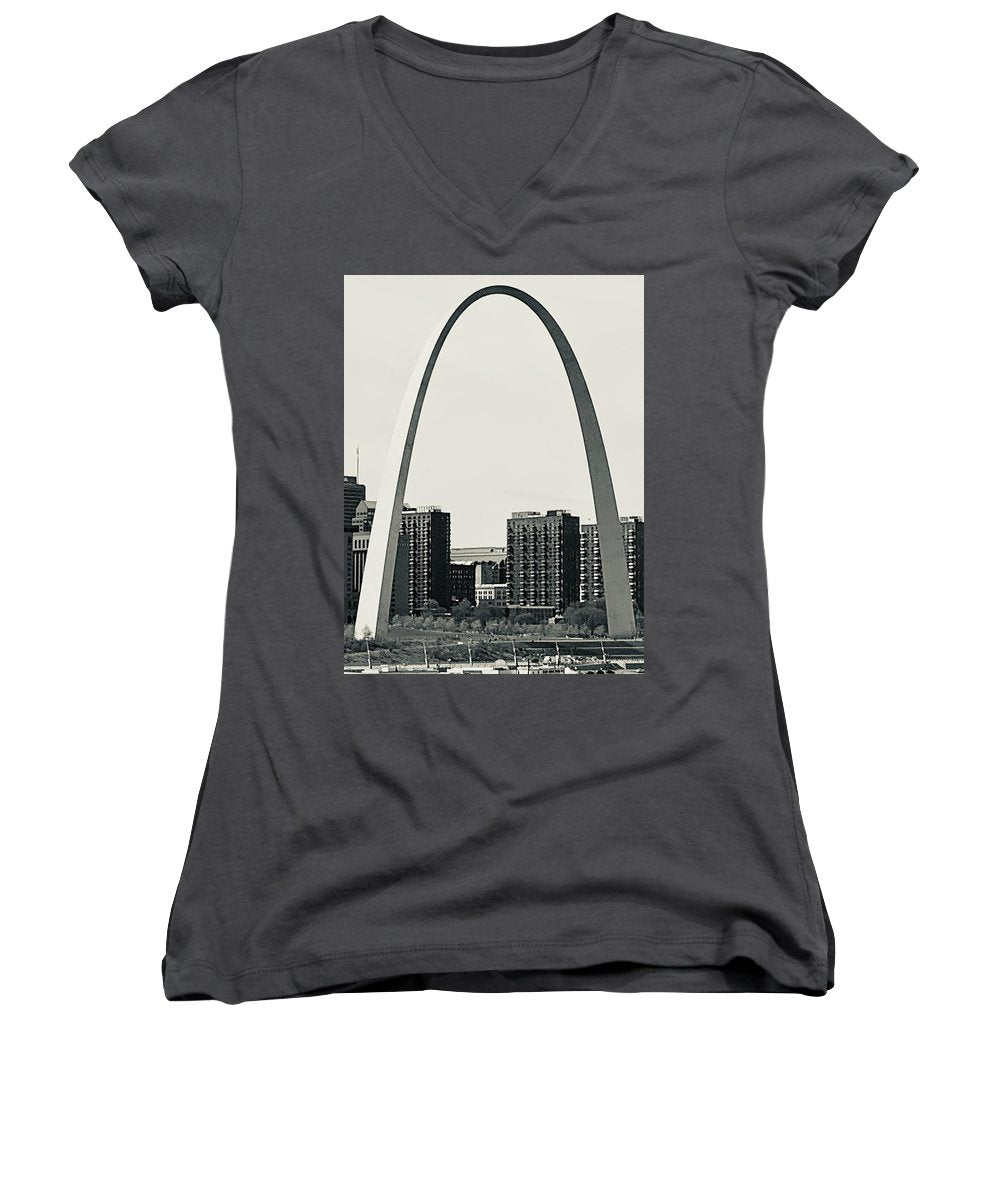 Driveby Shot of the Arch - Women's V-Neck