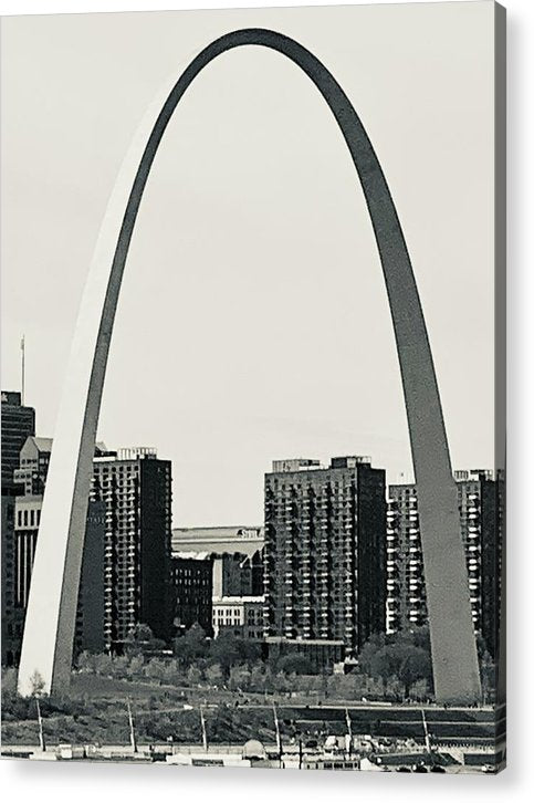 Driveby Shot of the Arch - Acrylic Print