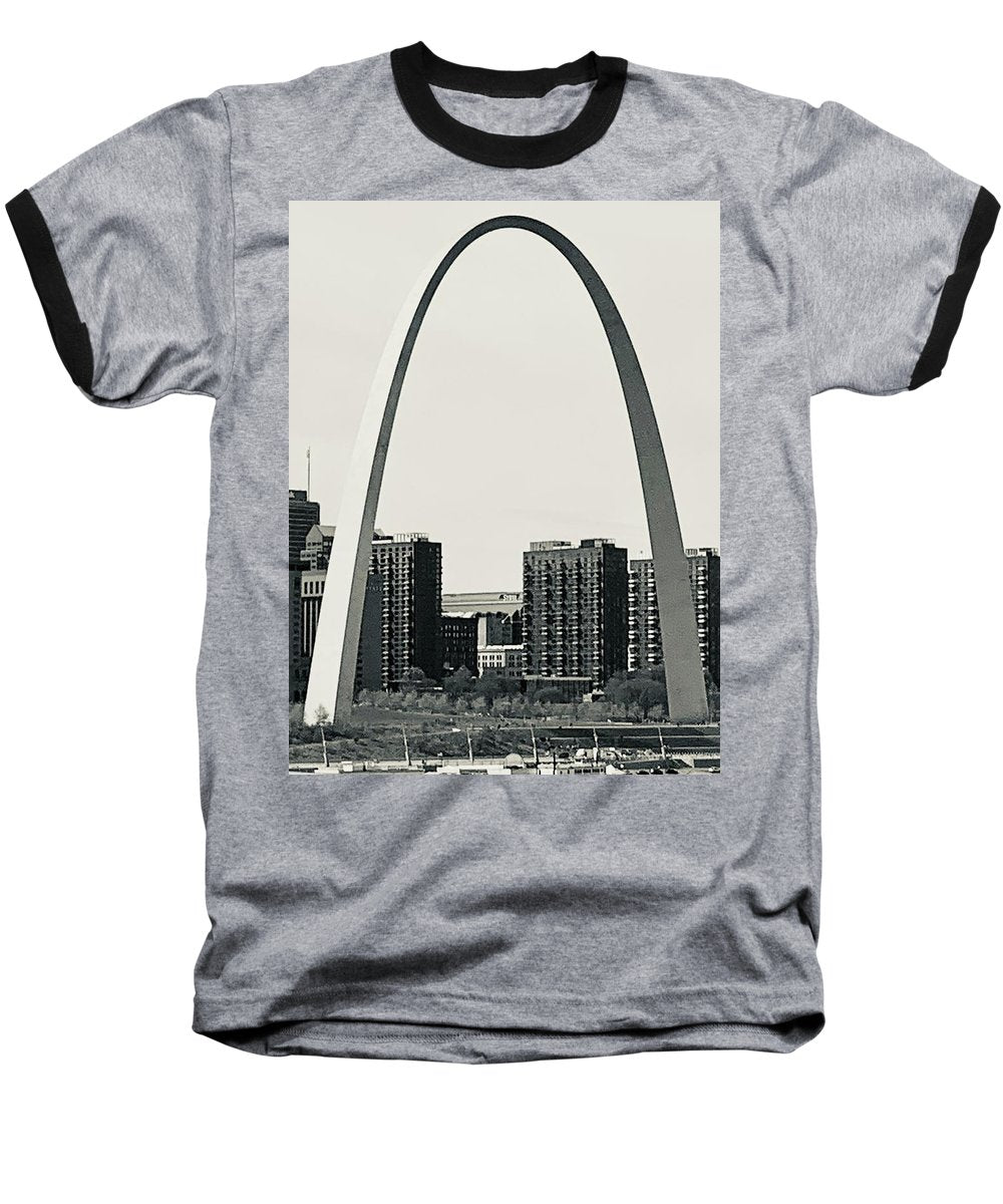 Driveby Shot of the Arch - Baseball T-Shirt