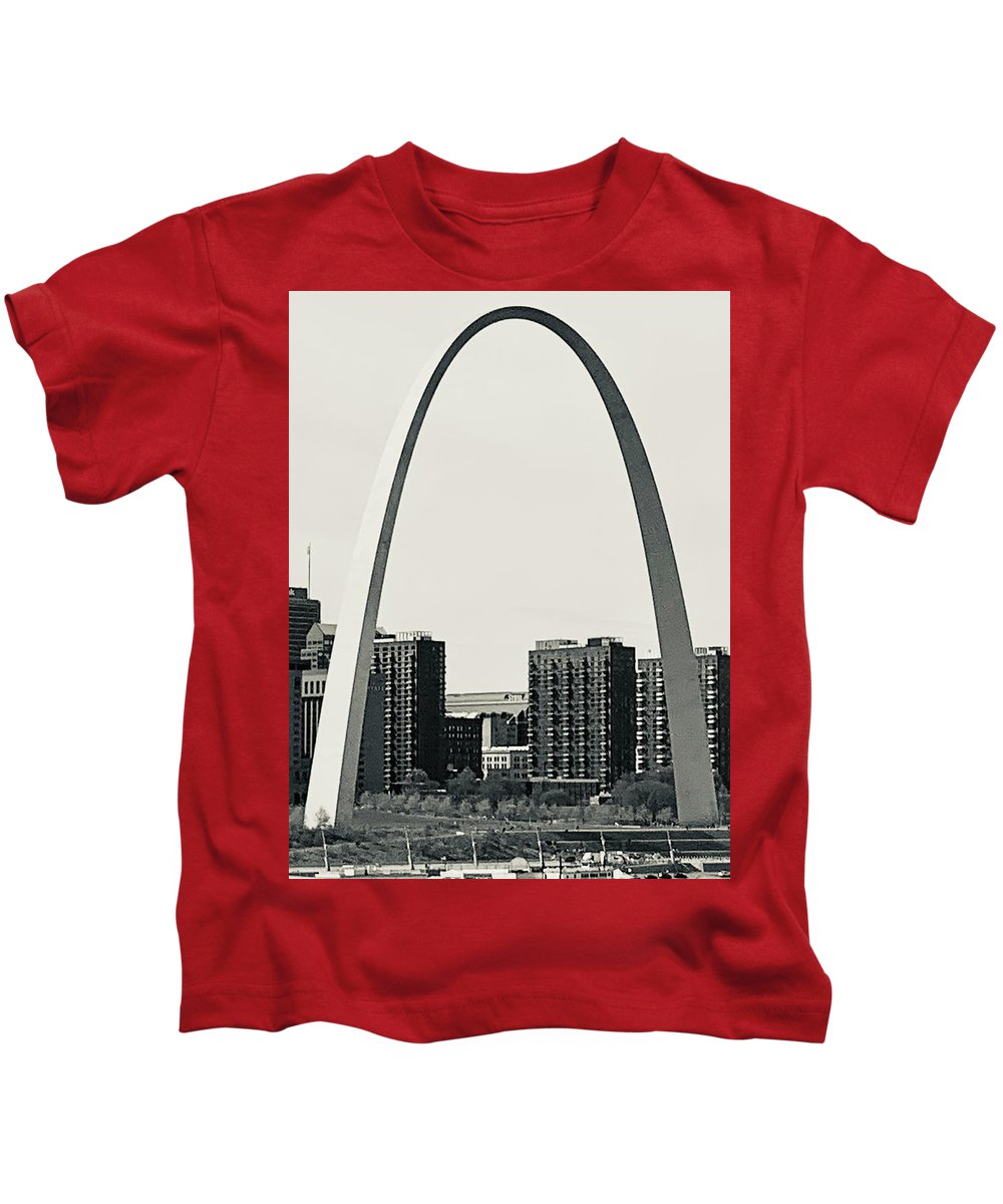 Driveby Shot of the Arch - Kids T-Shirt