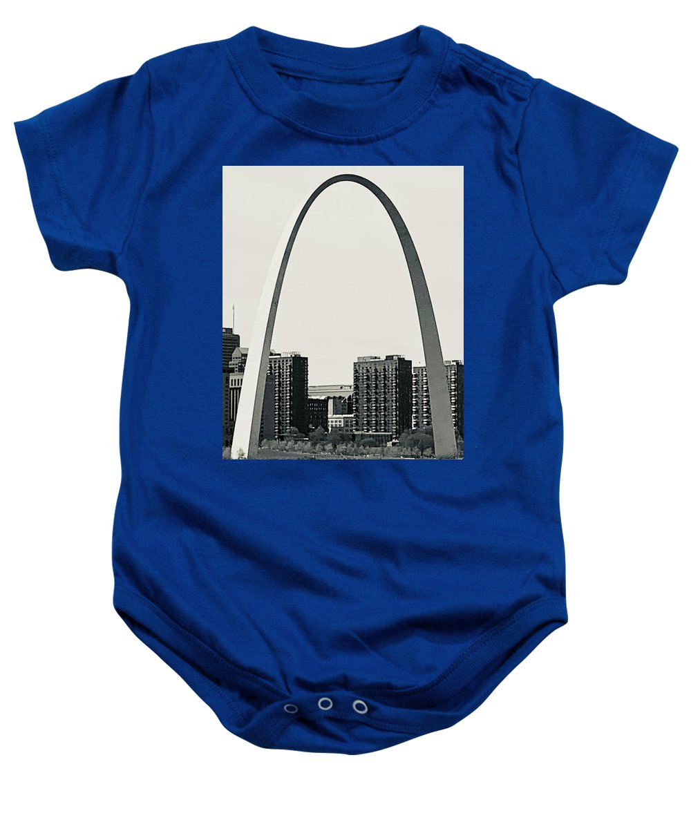 Driveby Shot of the Arch - Baby Onesie