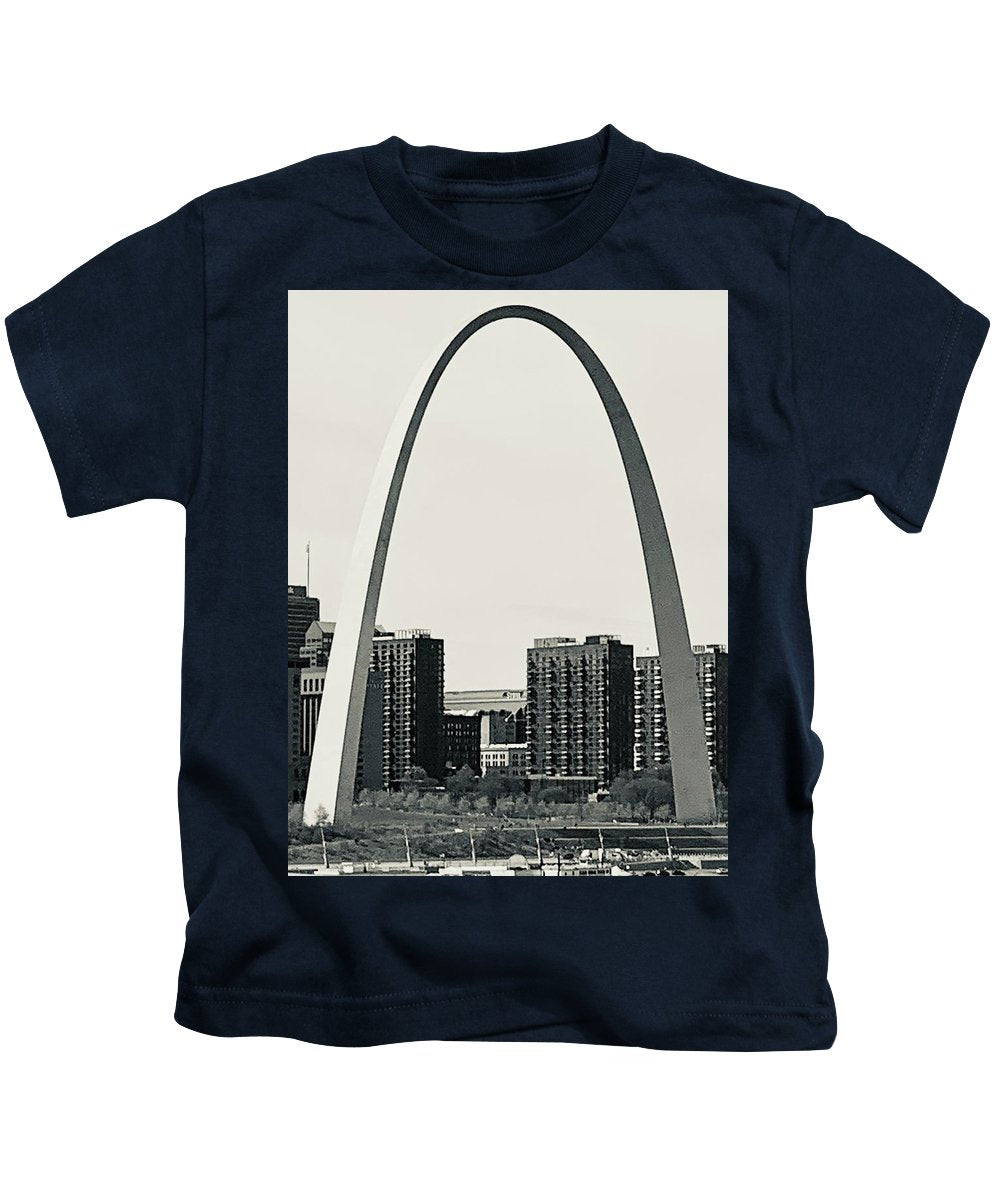 Driveby Shot of the Arch - Kids T-Shirt